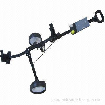 Golf Push Trolley, Made of Aluminum Material